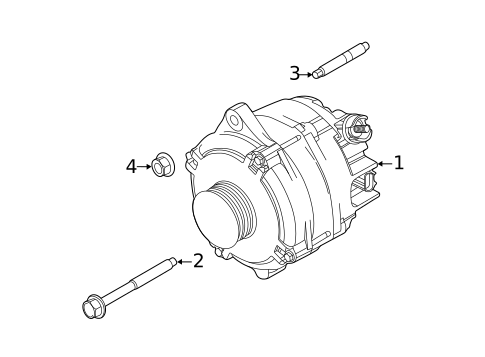 Alternator/Generator & Related Components for 2012 Ford Explorer #0