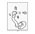 7L6122051AA - : Upper Hose for Audi: Q7 Image