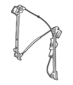98754207504 - Body: Window Regulator for Porsche: 911, Boxster, Cayman Image