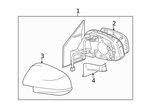 Outside Mirrors for 2013 Toyota RAV4 #2