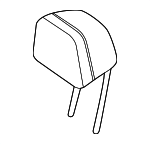 23697008003F58 - Body: Headrest for Mercedes-Benz Image