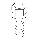 1140612656K - Steering: Gear Assembly Mount Bolt for Hyundai Image