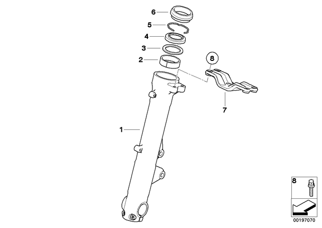 31428521942 - : Gasket Ring for BMW-Motorrad Image