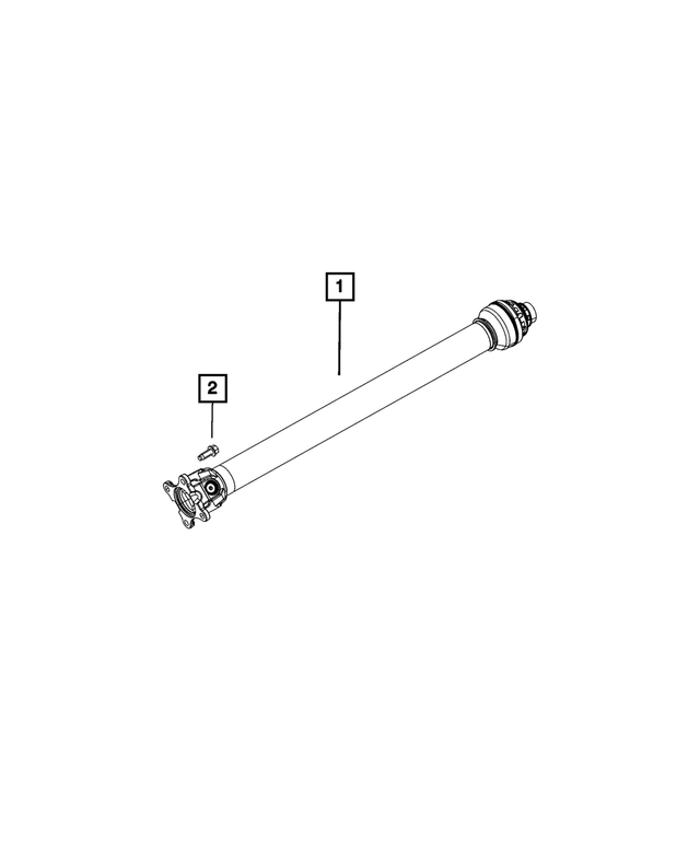 « 68259562AA – Differential and Drive Line : Entraînement Arbre pour Mopar Image »
