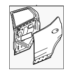 42771790 - Body: Door Shell for Buick: Encore GX Image