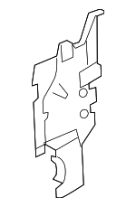 C2P16221 - : Side Shield for Jaguar: XK, XKR, XKR-S Image
