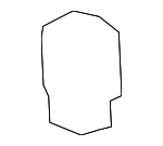 C2P17704 - Cooling System: Radiator Lower Insulator for Jaguar Image