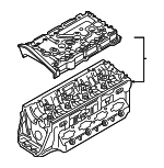 6K103063CN - : 2018-2023 Audi - Cylinder Head for Audi: A3, A3 Quattro, S3, TTS Quattro Image