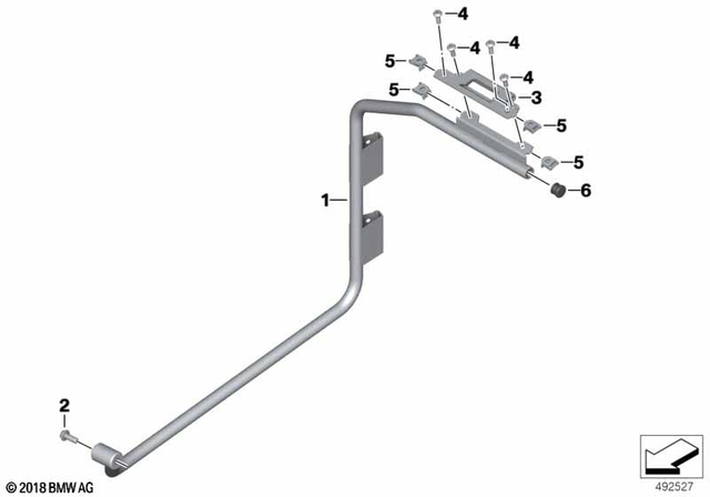 7129908415 - Lights: Fillister-Head Screw - M8X20-8.8-mk for BMW-Motorrad Image