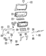 6RU60TX7AB - Interior Trim: Instrument Panel Bezel for Mopar Image