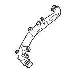 5Q0145840B - Cooling System: Pressure Pipe for Volkswagen: Atlas Cross Sport, GTI, Jetta, Tiguan Image