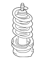 4F1Z5310AA - Suspension: Spring for FORD Image