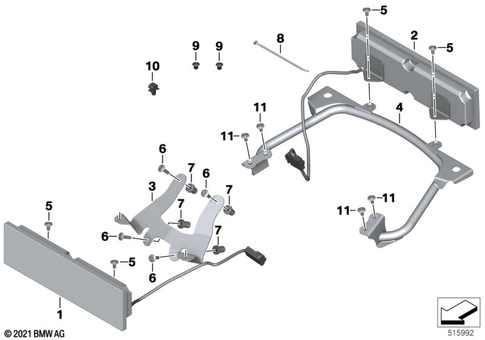 Fog Lamps and Auxiliary Lights for 2020 BMW-Motorrad R 1250 RT #1