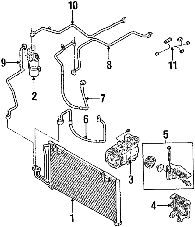 1K2A361459C - : Pressure Hose for Kia Image