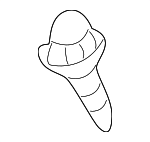 14100225 - Body: Wiper Linkage Bolt for Buick: Skylark | Cadillac: Seville | Oldsmobile: Achieva | Pontiac: Grand Am Image