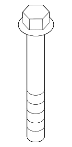 N91147201 - Body: Bumper Impact Bar Bolt for Audi Image