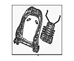 81125T20A61 - Body: Seat Back Frame for Acura Image