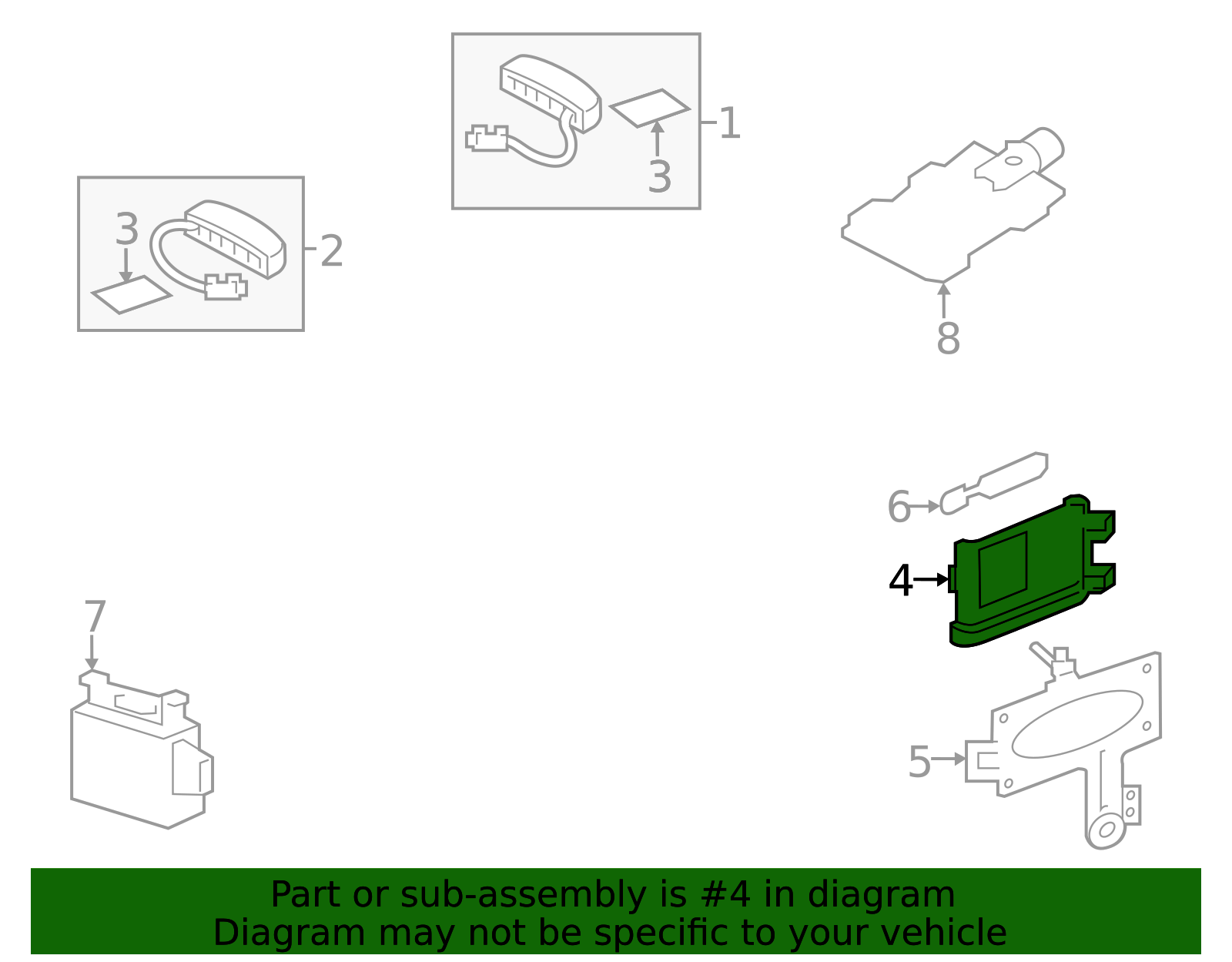 Mobile Phone Control Module 36003023 | TascaParts.com