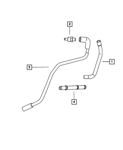 Crankcase Ventilation for 2004 Dodge Stratus #0