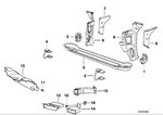 41141958042 - Bodywork: Support Bumper Bracket Right for BMW Image