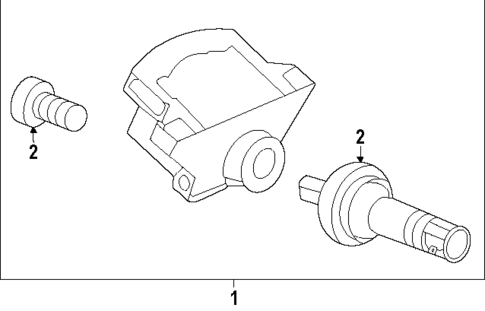 Tire Pressure Monitor Components for 2024 Honda Pilot #0