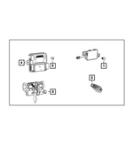 68319677AE - Mopar Accessories - Component Parts: Hub Receiver for Ram: 1500, 2500, 3500 Image