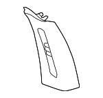 LK53RK5AE - Body: Center Pillar Trim for Mopar Image