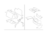 2156821030 - Panelling: Damping for Mercedes-Benz Image