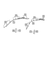 68573512AB - Restraints: Side Curtain Air Bag for Mopar Image