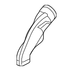 83382TG7A00 - Body: Front Duct for Honda: Passport, Pilot, Ridgeline Image