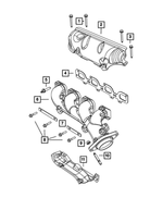 5038539AD - 6.4L Gas; Engine: Heat Shield, Upper Left for Mopar Image