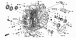 21101RG0A00 - Transmission - Automatic: PLATE, BEARING SETTING for Honda Image