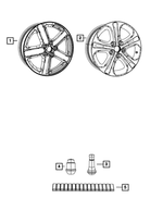5154061AA - Wheels: Wheel Weight for Mopar Image
