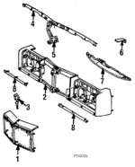 4334167 - Body: Grille for Dodge: Diplomat Image