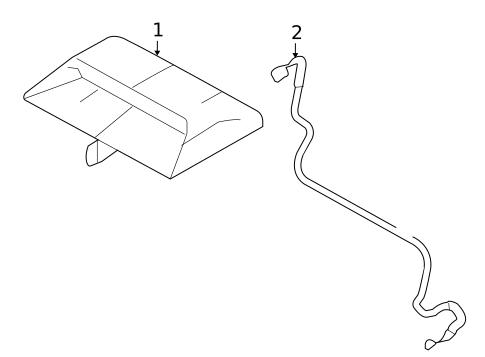 High Mount Lamps for 2006 Mercury Montego #0