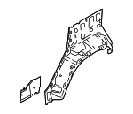 G67106MAMA - Body: Outer Wheelhouse for Nissan: Qashqai, Rogue Sport Image