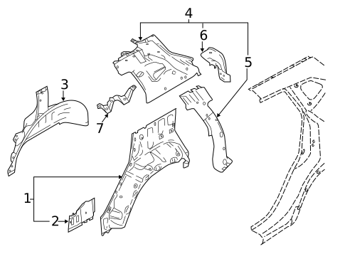 Inner Structure for 2021 Nissan Qashqai #0