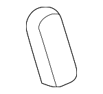 91563SV4003 - Body: Quarter Glass Fastener for Honda: Accord, Civic, CR-V, Odyssey, Prelude Image