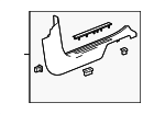 84445013 - Body: Front Sill Plate for Chevrolet: Equinox Image