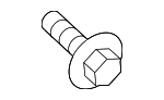 11609465 - Body: Upper Center Pillar Trim Screw for GM Image