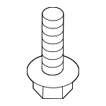 N01021020 - Electrical: Bracket Screw for Audi: A4, A4 Quattro, A5, A5 Quattro, allroad, Q5, S4, S5, SQ5 Image