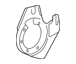 99735180505 - Brakes: Splash Shield for Porsche: 911, Boxster, Cayman Image