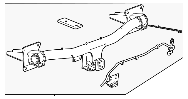 2023-2025 GM Hitch Trailering Package - 3500-Lb.-Capacity Replaced by ...