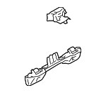 1K0858685C - Body: Mount Bracket for Volkswagen: CC, Golf, Golf R, GTI, Jetta, Passat, R32, Rabbit, Tiguan, Tiguan Limited Image
