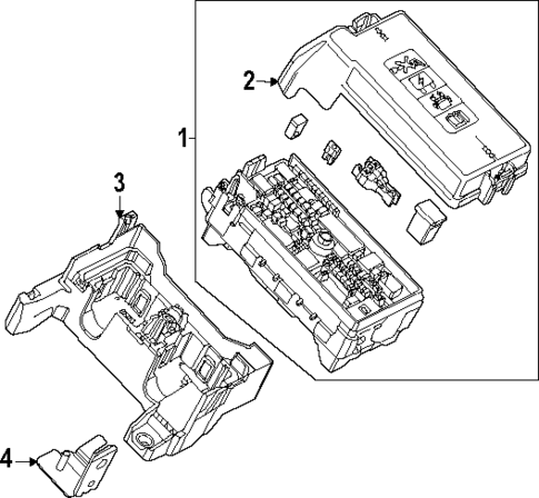 Fuse & Relay for 2025 GMC Acadia #0