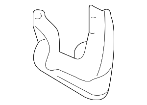 868603J000 - : Mud Guard for Hyundai Image