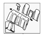 893004UCE0AVM - Body: Seat Back Assembly for Kia: Optima Image