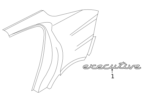 Exterior Trim - Quarter Panel for 2016 Porsche Panamera #0