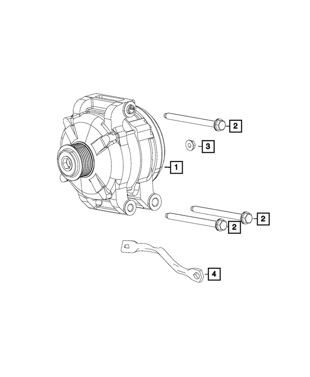 6502720 - Electrical: Hex Flange Lock Nut for Mopar Image image