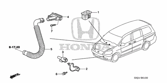 A/C Sensor for 2007 Honda Odyssey #0
